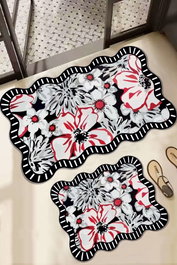 Mijölnir Juego de Alfombrillas de Baño Grocen Multicolor (2 piezas)